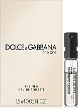 Dolce&Gabbana The One Eau de Toilette - Туалетная вода (пробник) — фото N1