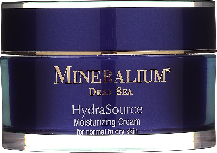 Зволожувальний крем для нормальної і сухої шкіри - Mineralium Dead Sea HydraSource Moisturizing Cream For Normal To Dry Skin — фото N2