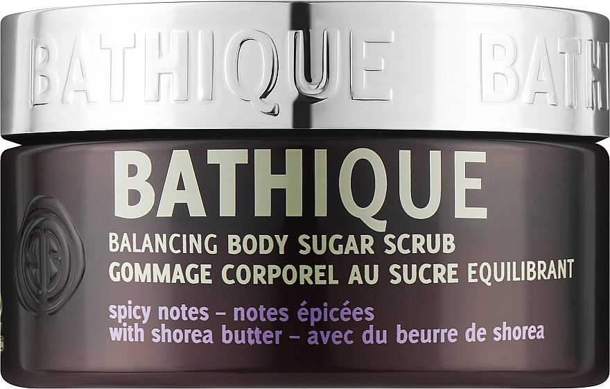 Сахарный скраб для тела с маслом шореи - Mades Cosmetics Bathique Fashion Balancing Body Sugar Scrub — фото N1