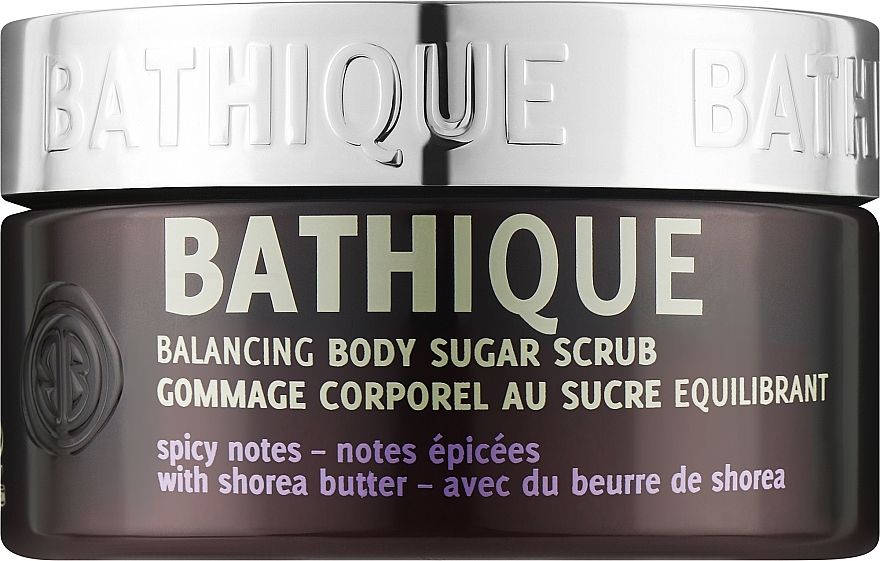 Сахарный скраб для тела с маслом шореи - Bathique Balancing Body Sugar Scrub — фото N1