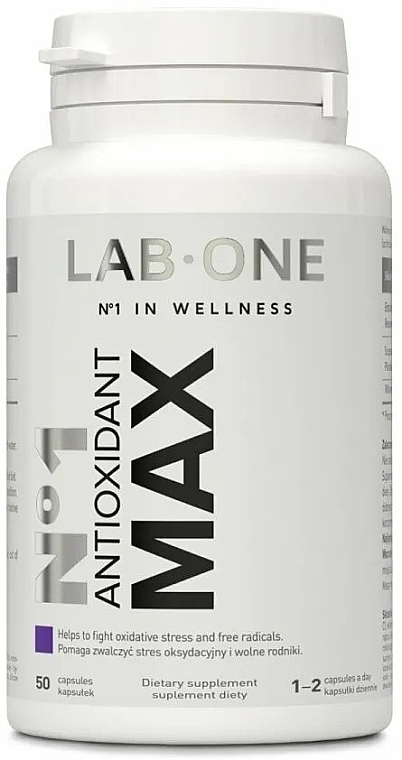 Харчова добавка - Lab One Nº1 Antioxidant Max — фото N1
