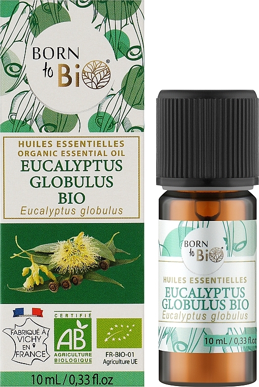 Органічна ефірна олія "Евкаліпт кулястий" - Born to Bio Aromatherapie — фото N2