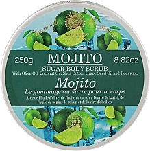 Парфумерія, косметика Скраб для тіла цукровий "Мохіто" - Saules Fabrika Mojito Sugar Body Scrub