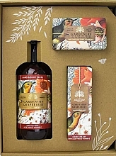 Набор - The English Soap Company Anniversary Collection Gardeners Grapefruit Hand And Body Gift Box (soap/190g + h/cr/75ml + h/wash/500ml) — фото N2