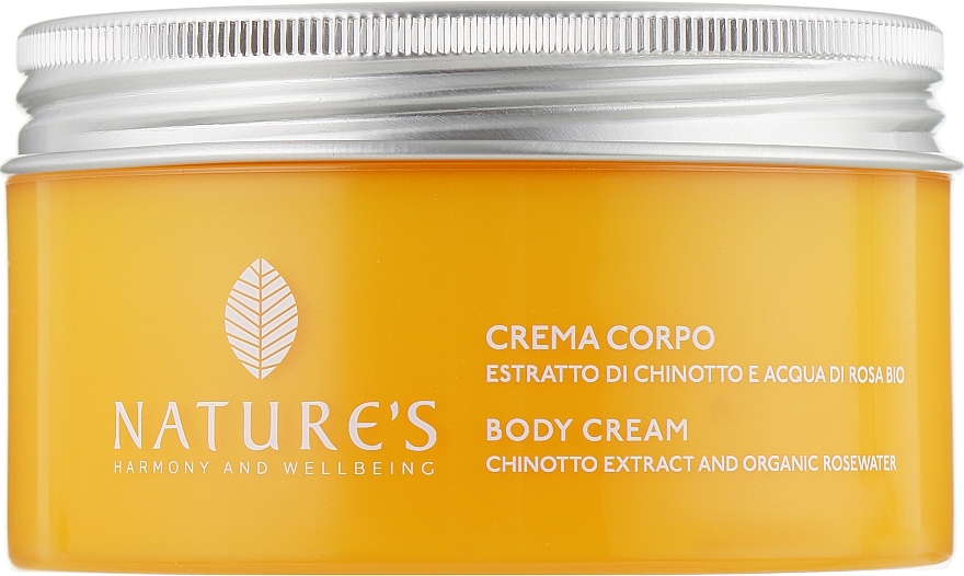 УЦЕНКА Крем для тела - Nature's Chinotto Rosa Body Cream * — фото N4