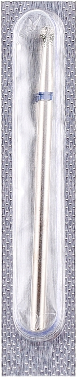 Фреза алмазная "Шар", 801/001 023B, синяя - Nails Molekula — фото N1