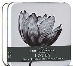 Духи, Парфюмерия, косметика Мыло "Лотос" - Scottish Fine Soaps Lotus Soap In A Tin