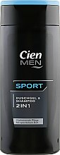 Парфумерія, косметика Шампунь-гель для душу 2в1 - Cien Men 2in1 Sport Shower Gel & Shampoo