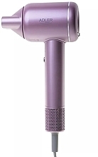 Фен для волос с LED дисплеем, розовый - Adler AD 2270 Purple LED Superspeed Hair Dryer — фото N2