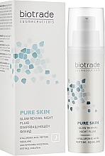 Ночной омолаживающий флюид с гиалуроновой кислотой и пептидами - Biotrade Pure Skin Glow Revival Night Fluid — фото N3