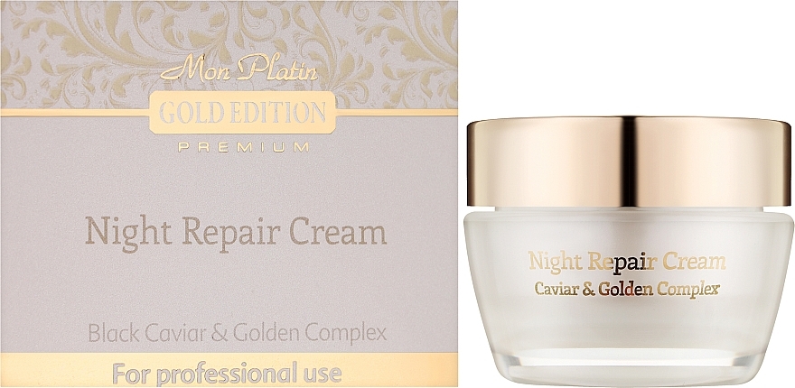 Восстанавливающий ночной крем - Mon Platin DSM Gold Edition Premium Night Repair Cream — фото N2