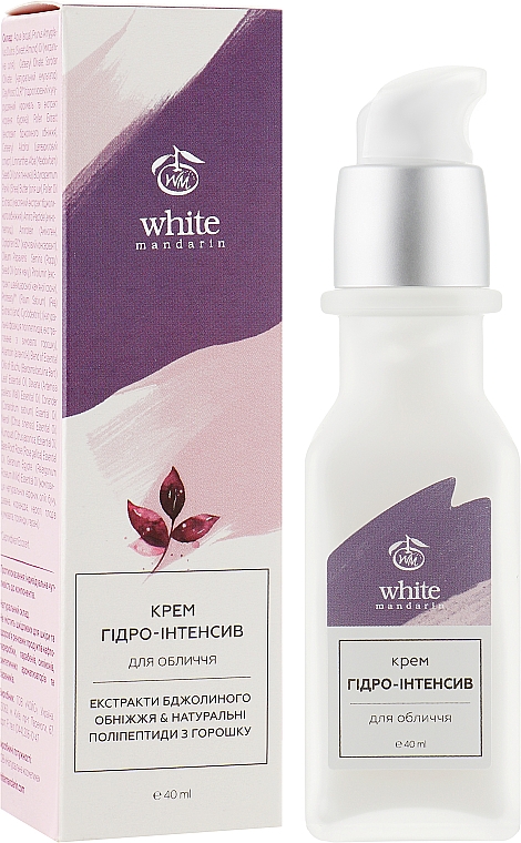 Крем для обличчя "Гідроінтенсив" - White Mandarin Hydro-intensive Face Cream