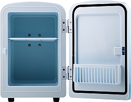 Косметический мини-холодильник, голубой - Fluff Cosmetic Fridge — фото N2