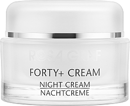 Ночной крем - Rosa Graf Forty+ Night Cream 40+ — фото N1