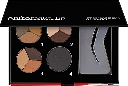 Парфумерія, косметика Тіні для брів - Cinecitta Phitomake-Up Professional Eyebrow Kit