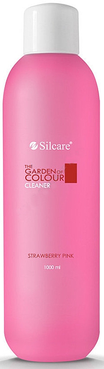 Обезжириватель для ногтей "Клубника" - Silcare Cleaner The Garden Of Colour Strawberry Pink — фото N4