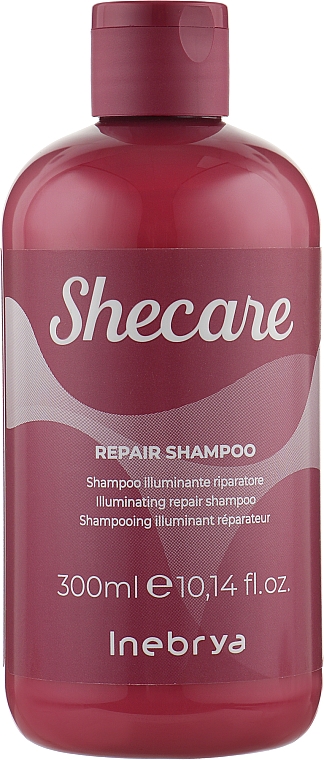 Відновлювальний шампунь для волосся - Inebrya She Care Repair Shampoo — фото N1