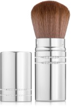 Духи, Парфюмерия, косметика Кисть для пудры, MB-117, серебристая - MaxMar Professional Brush