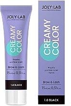 ПОДАРУНОК! Фарба для брів та вій - Joly:Lab Creamy Color Brow & Lash — фото N2