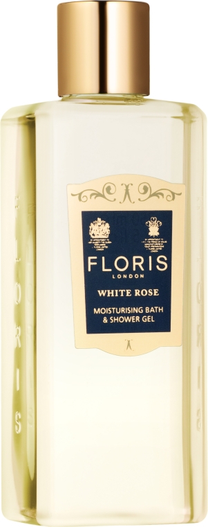 Гель для душа и ванны - Floris White Rose — фото N2