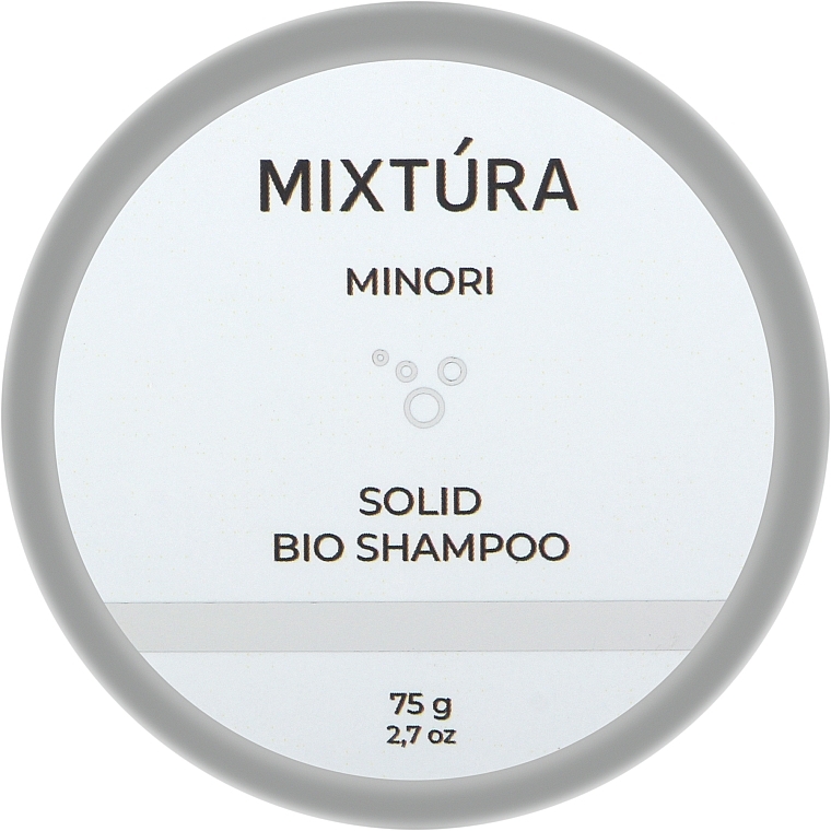 Твердий шампунь - Mixtura Minori Solid Bio Shampoo