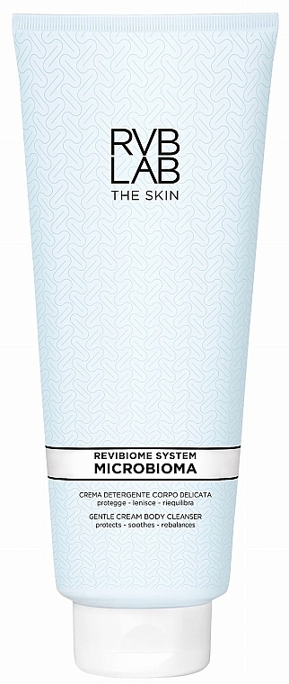 Ніжний кремовий очищувальний засіб для тіла - RVB LAB Microbioma Gentle Cream Body Cleanser — фото N1