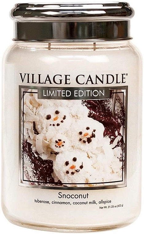 Ароматическая свеча - Village Candle Snoconut — фото N3