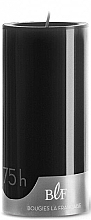 Парфумерія, косметика Свічка-циліндр, діаметр 7 см, висота 15 см - Bougies La Francaise Cylindre Candle Black