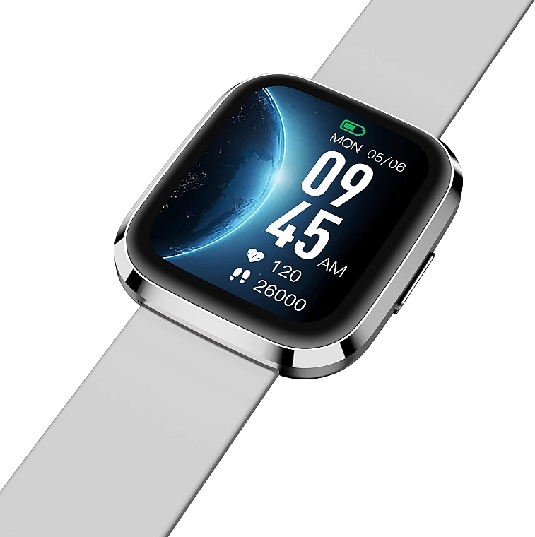Смарт-годинник, сріблястий - Garett Smartwatch GRC STYLE Silver — фото N2