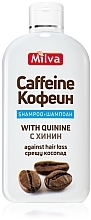 Шампунь для посилення росту волосся й проти випадання - Milva Shampoo with Caffeine & Quinine against Hair Loss — фото N1