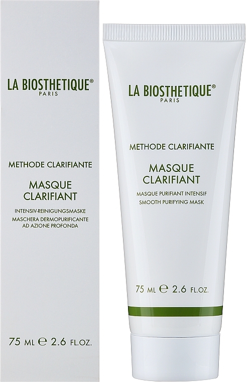 Очищающая маска для жирной и поврежденной кожи лица - La Biosthetique Methode Clarifiante Masque Clarifant — фото N2