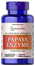 Харчова добавка "Фермент папаї" - Puritan's Pride Papaya Enzyme — фото N1