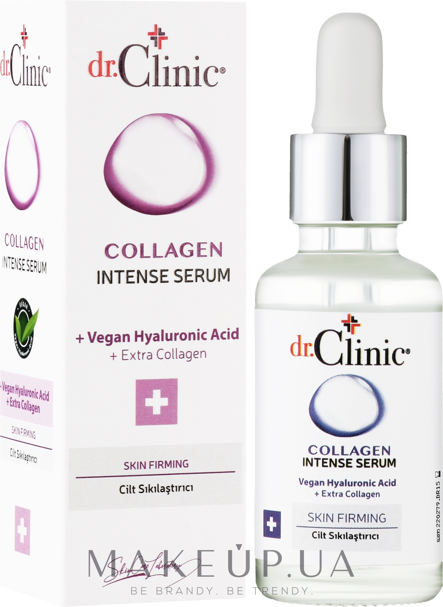 Інтенсивна сироватка для обличчя з колагеном - Dr. Clinic Collagen Intense Serum — фото 30ml