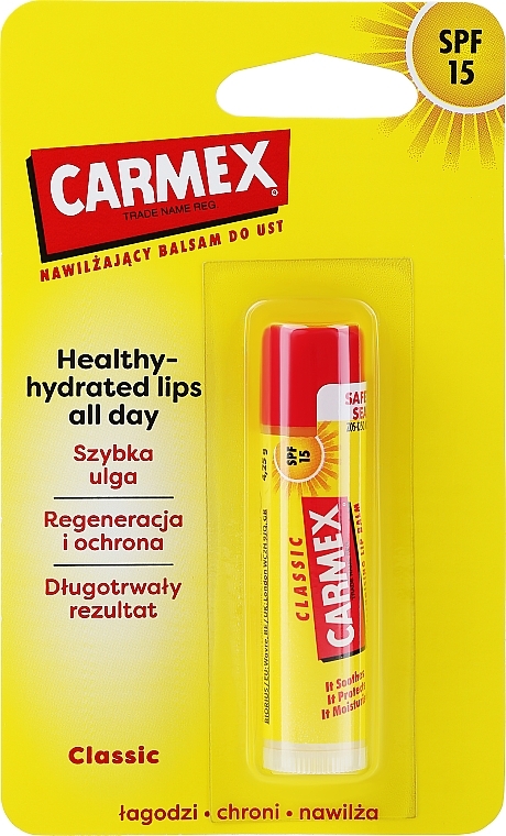 Бальзам-стік для губ "Швидка допомога" - Carmex Lip Balm — фото N5
