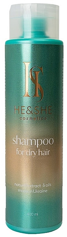 Шампунь для сухих волос - He&She Cosmetics Shampoo For Dry Hair — фото N3