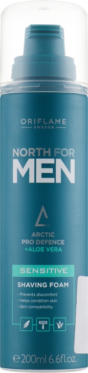 Пена для бритья "Норд Сенситив" - Oriflame North For Men Sensitive Shaving Foam