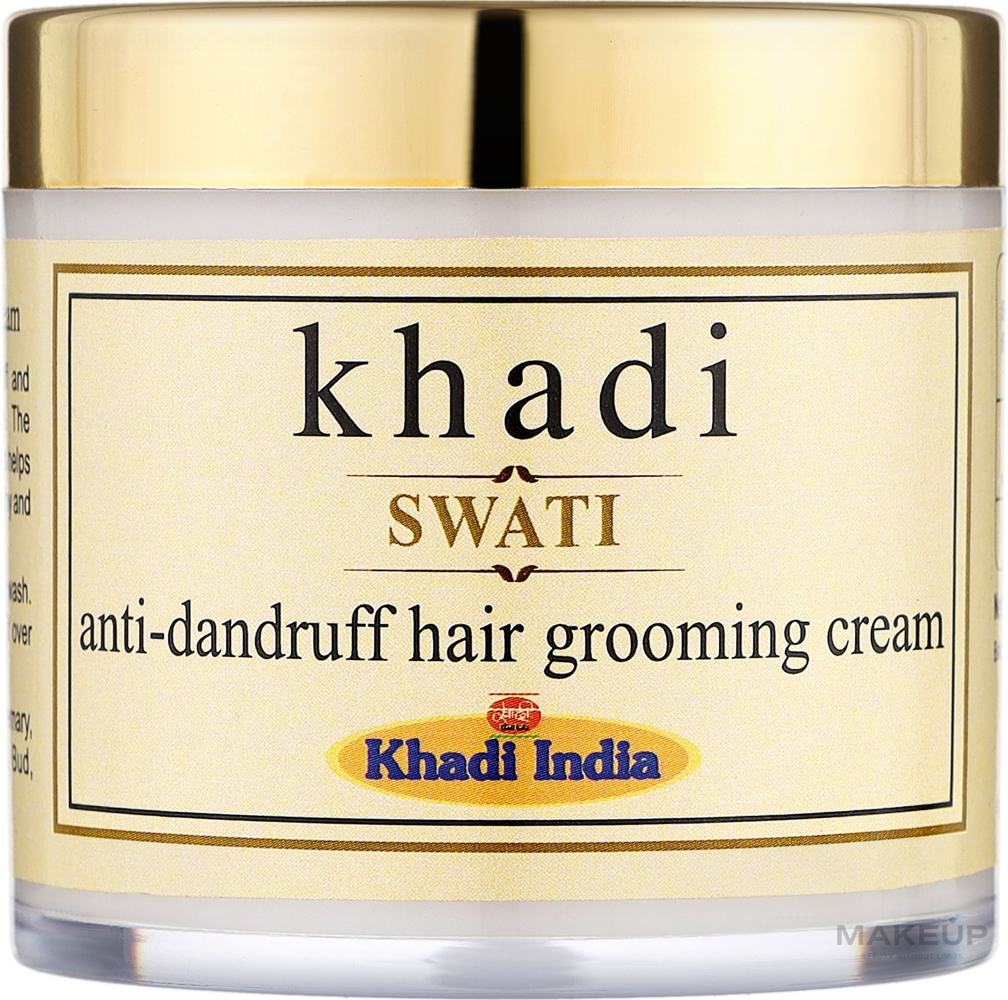 Натуральна крем-маска проти лупи - Khadi Swati Anti-Dandruff Hair Grooming Cream — фото 150g