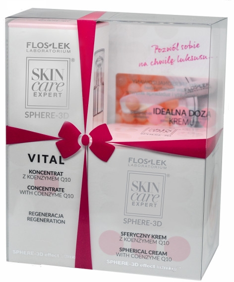 Набор - Floslek Skin Care Expert Vital (cream/10.5g + serum/30ml) — фото N1