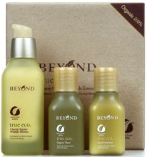 Парфумерія, косметика Набір-есенція - Beyond True Eco Organic Wrinkle Set (ton/35ml + emul/35ml + ess/120ml)