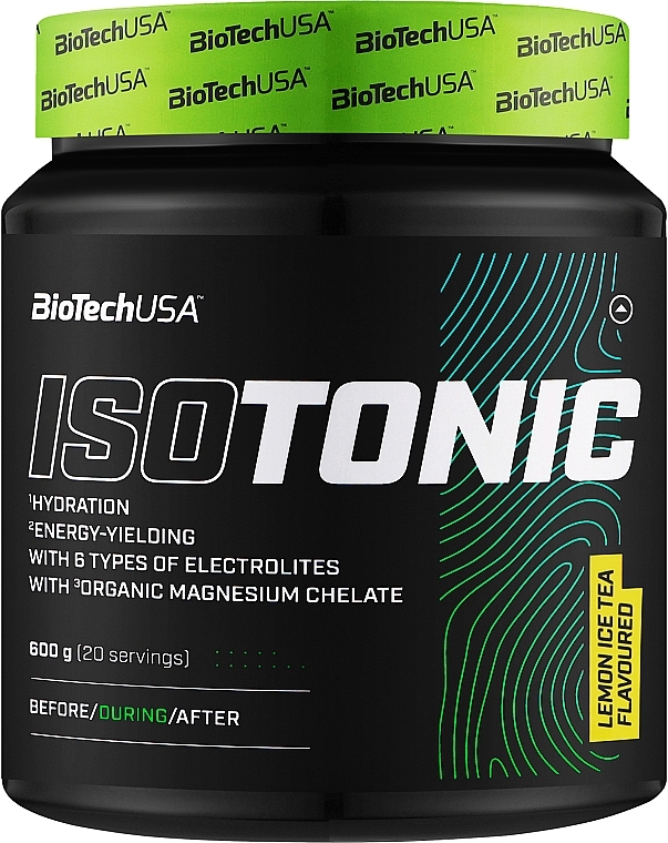 Ізотонік "Холодний чай з лимоном" - BiotechUSA IsoTonic Hydrate&Energise — фото N1