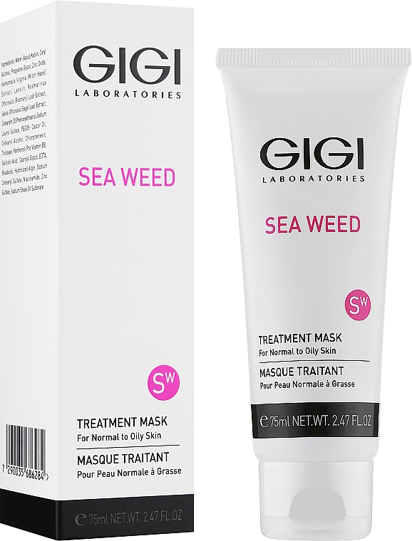 Лечебная маска - Gigi Sea Weed Teatment Mask  — фото N2