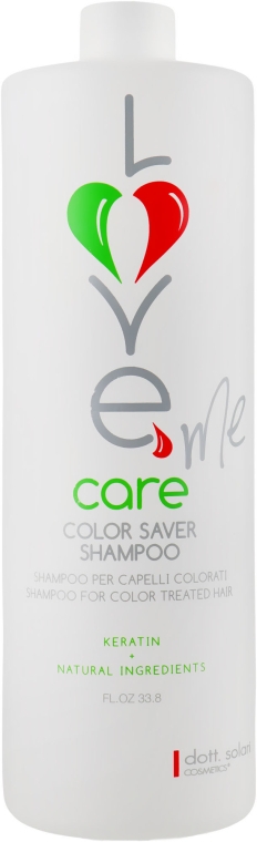 Шампунь для сохранения цвета волос - Dott. Solari Love Me Care Color Saver Shampoo
