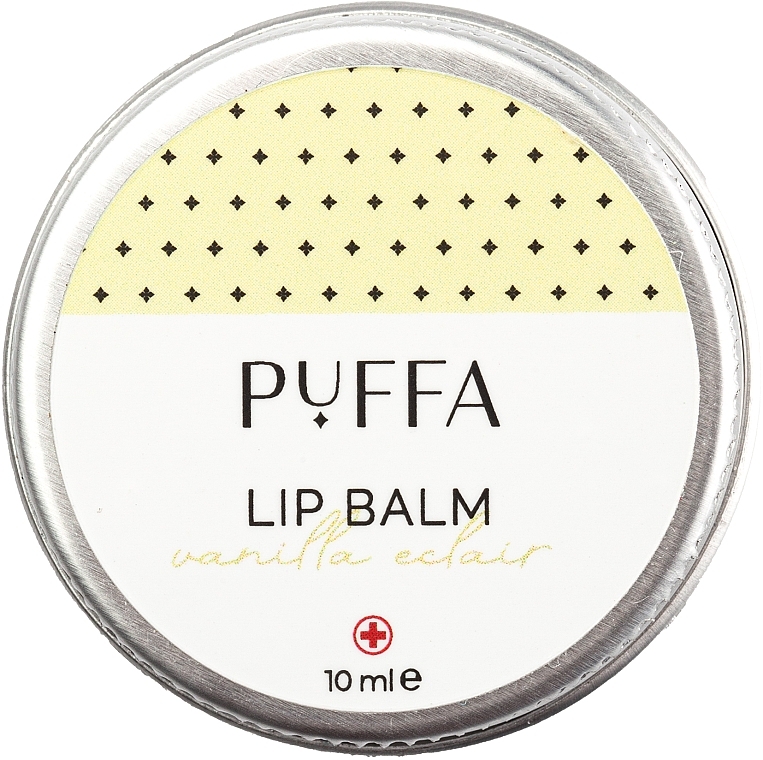 Бальзам для губ "Ванільний еклер" - Puffa Vanilla Eclair Lip Balm — фото N1