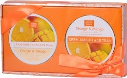 Духи, Парфюмерия, косметика Косметический набор - Fresh Juice Orange and Mango (scr/225ml + cr/225ml)