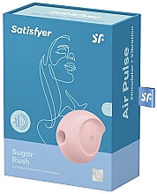 Клиторальный стимулятор, розовый - Satisfyer Sugar Rush Clitoral Stimulator Rose — фото N1