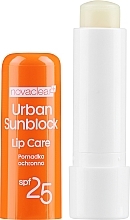 Защитная помада для губ - NovaClear Urban Sunblock Lip Care SPF 25 — фото N1