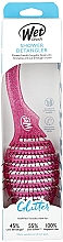 Расческа для всех типов волос, розовая - Wet Brush Shower Detangler Pink Glitter — фото N1