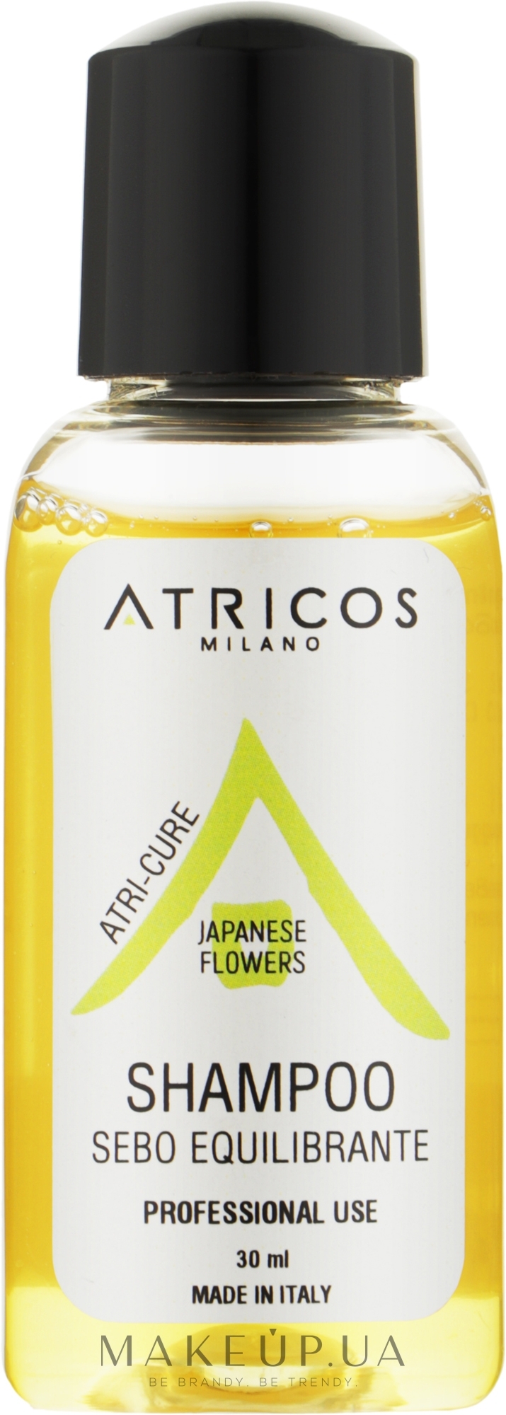 Себорегулювальний шампунь "Японські квіти" - Atricos Sebo Balanscing Shampoo — фото 30ml