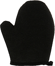 Мочалка-рукавичка, чорна - Soap Stories — фото N2