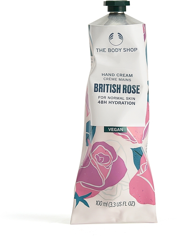 Крем для рук «Британская роза» - The Body Shop Hand Cream British Rose  — фото N1